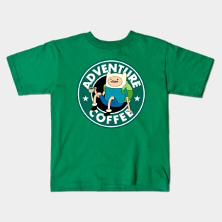 Adventure Coffee Kids T-Shirt